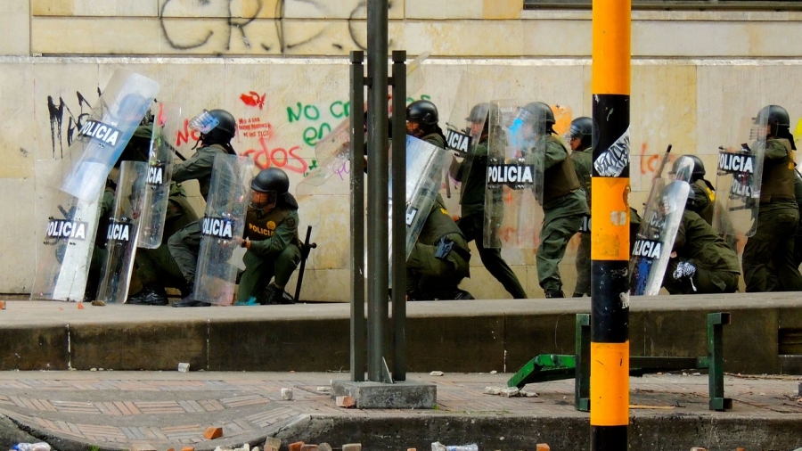 Protesta Bogota