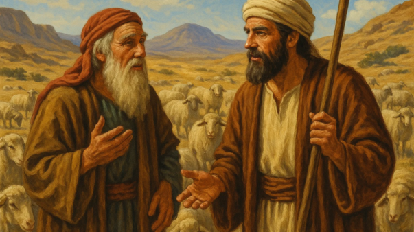 Yitro y Moisés