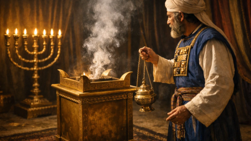 Sacerdote e incienso