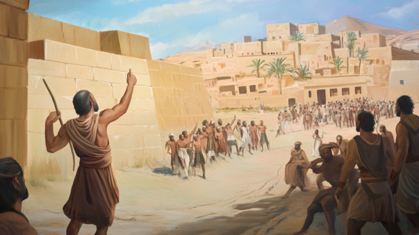 Moises en Egipto