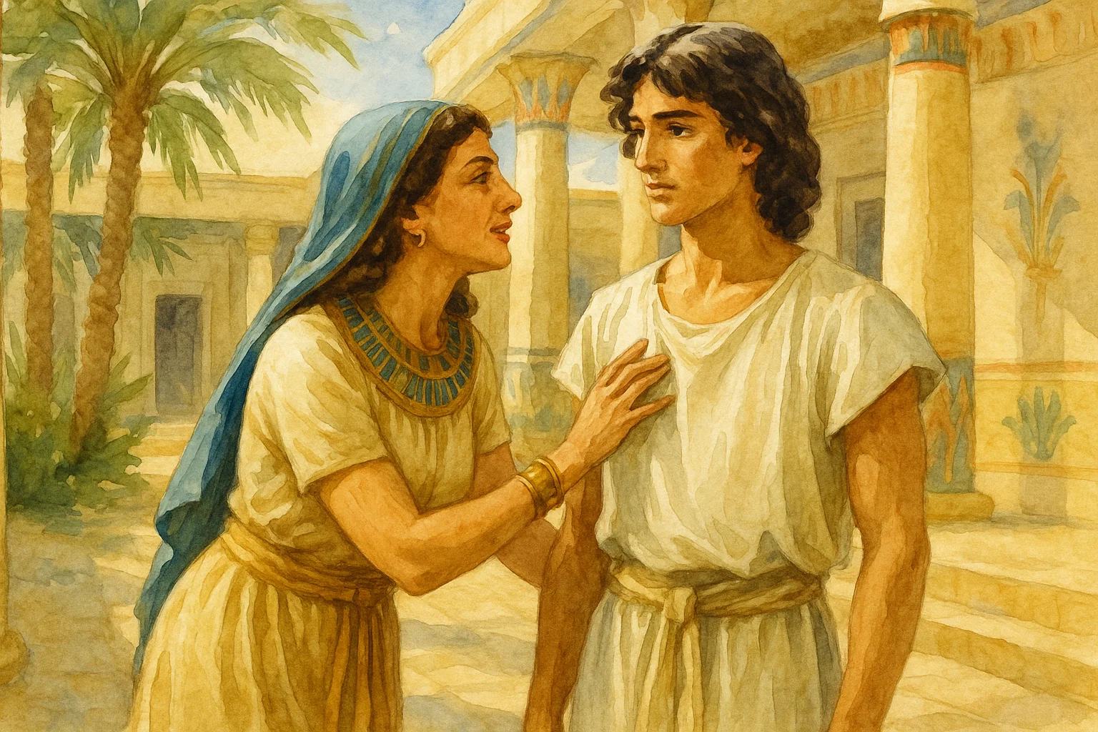 Esposa de Potifar y Yosef