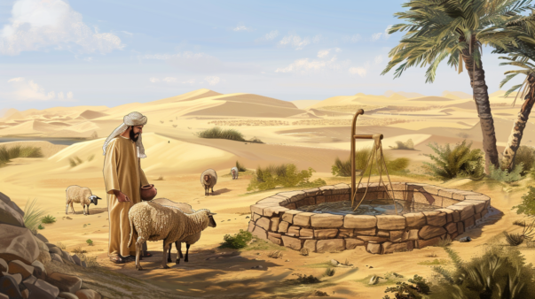 Pozo en el desierto