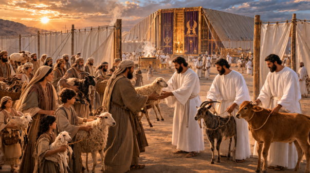 A las puertas del Tabernaculo